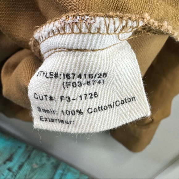 Tough Duck Canvas Chore Coat Snap Button Front Shacket Unisex Workwear - Picture 10 of 11